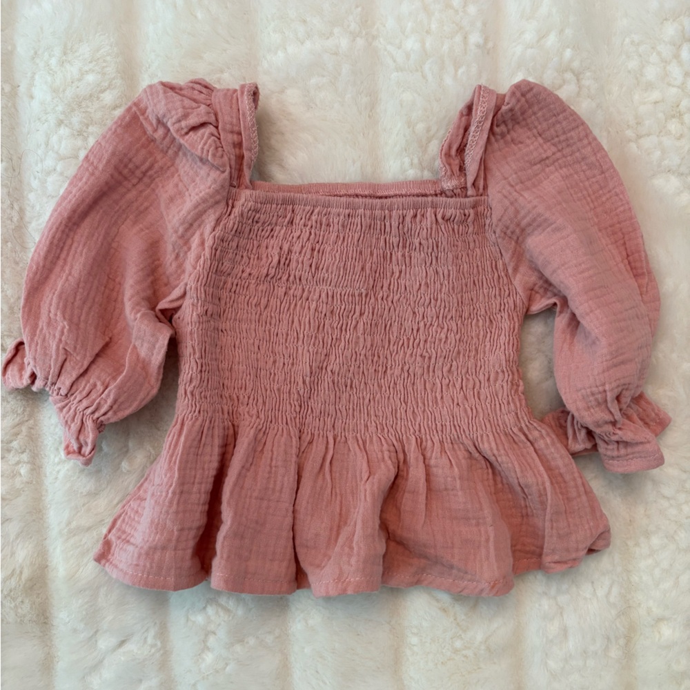 Zara 2-3 yes Pink and Cream Kids Blouse Set bundle - Picture 6 of 8